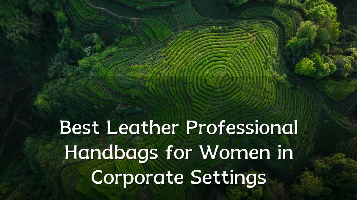 Best Leather Professional Handbags for Women in Corporate Settings