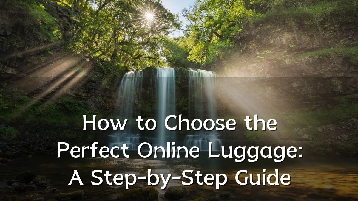 How to Choose the Perfect Online Luggage: A Step-by-Step Guide