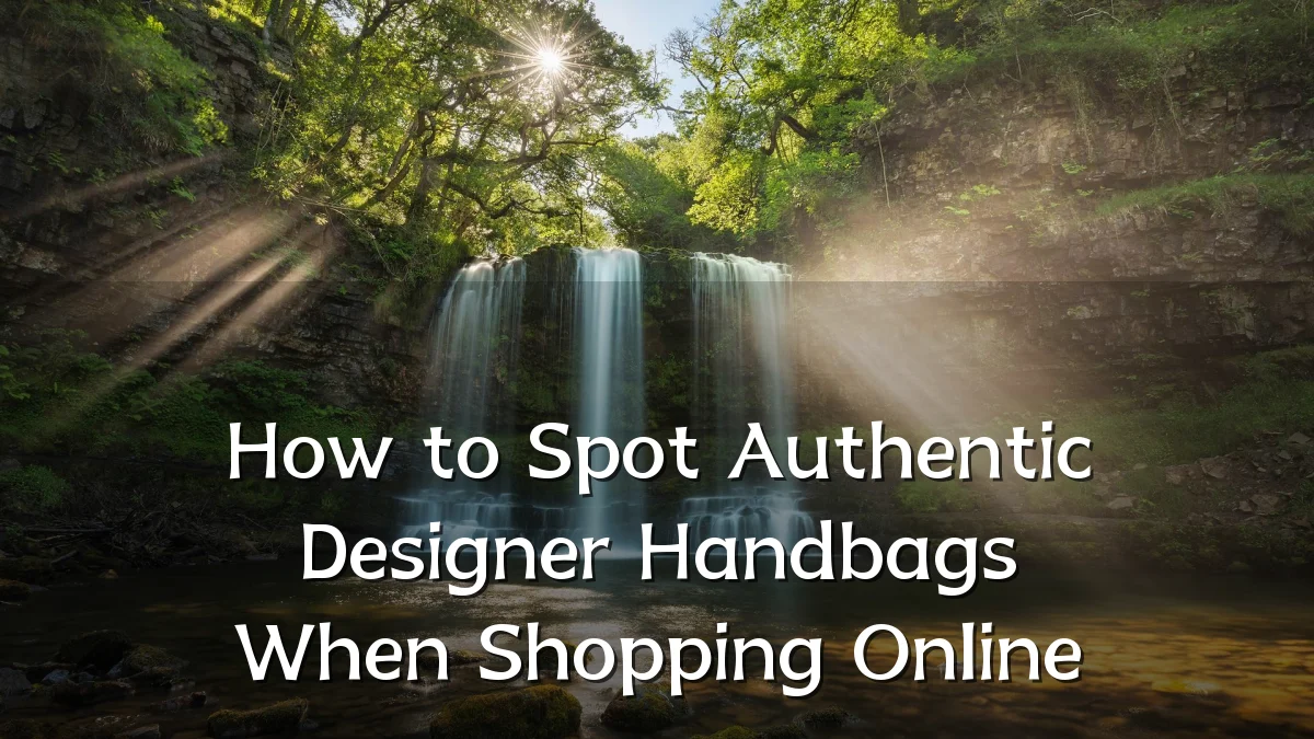 How to Spot Authentic Designer Handbags When Shopping Online