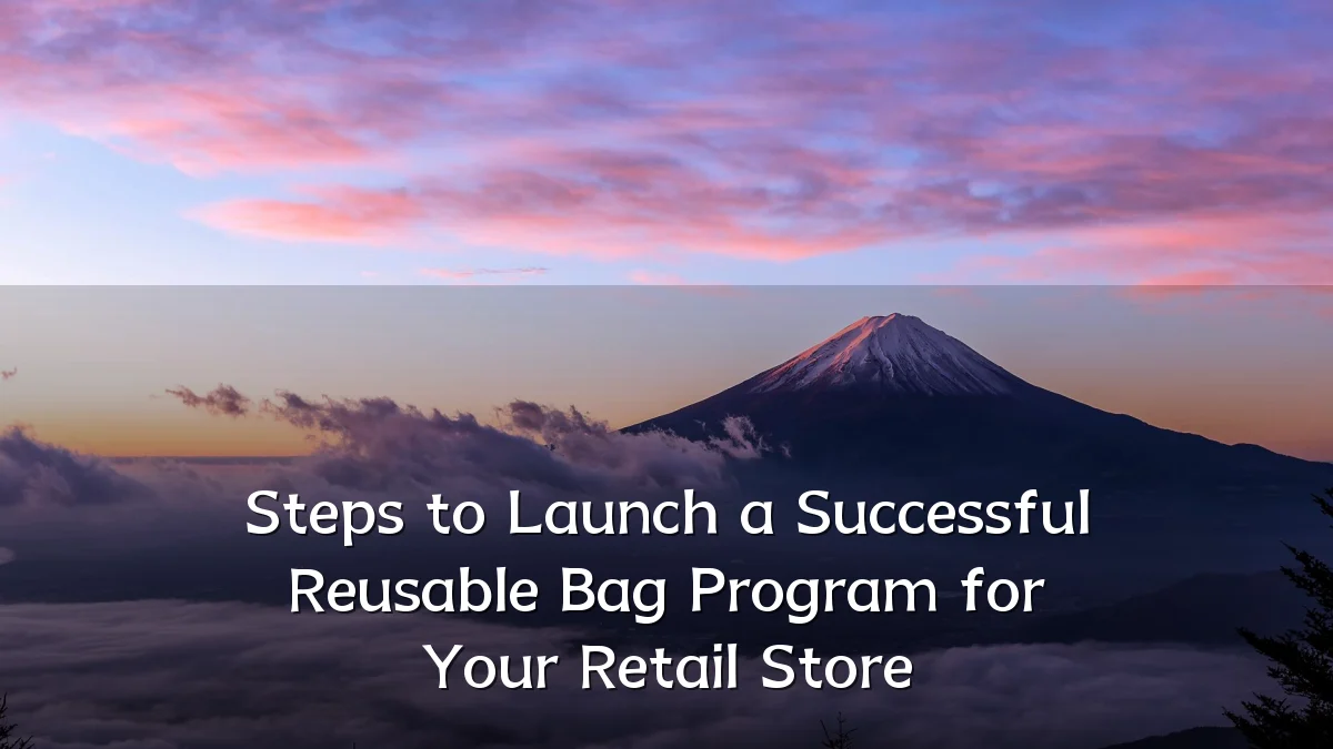 Steps to Launch a Successful Reusable Bag Program for Your Retail Store
