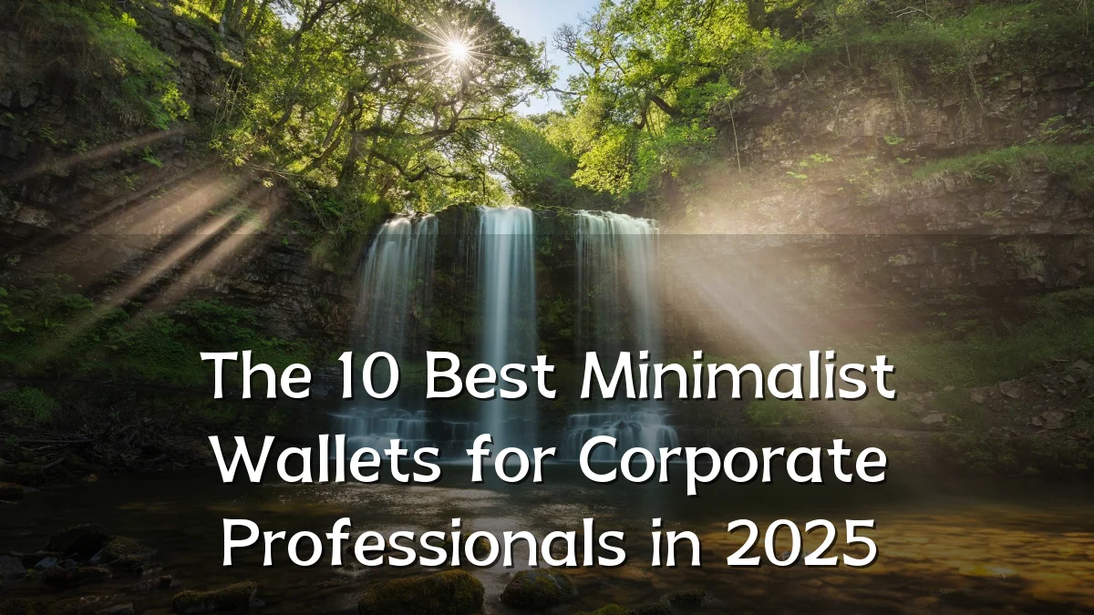The 10 Best Minimalist Wallets for Corporate Professionals in 2025