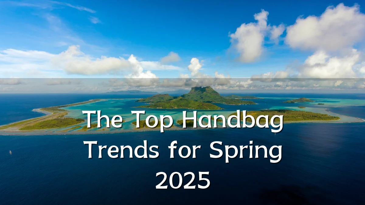 The Top Handbag Trends for Spring 2025