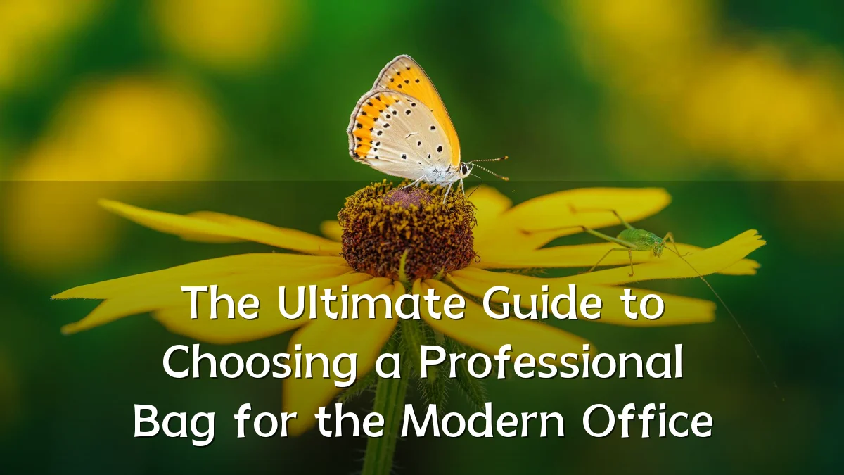 The Ultimate Guide to Choosing a Professional Bag for the Modern Office