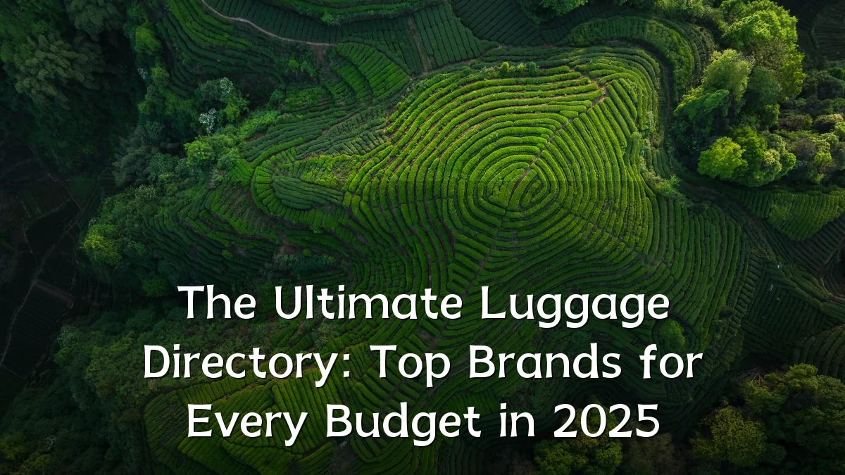 The Ultimate Luggage Directory: Top Brands for Every Budget in 2025