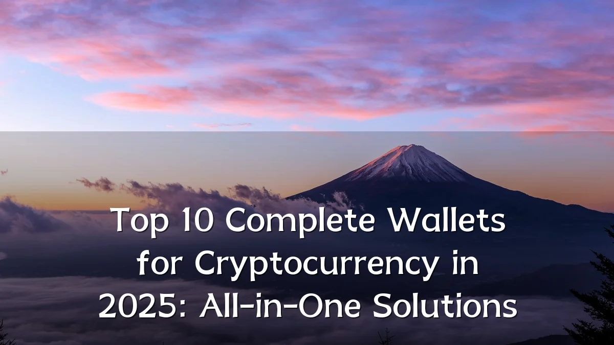Top 10 Complete Wallets for Cryptocurrency in 2025: All-in-One Solutions