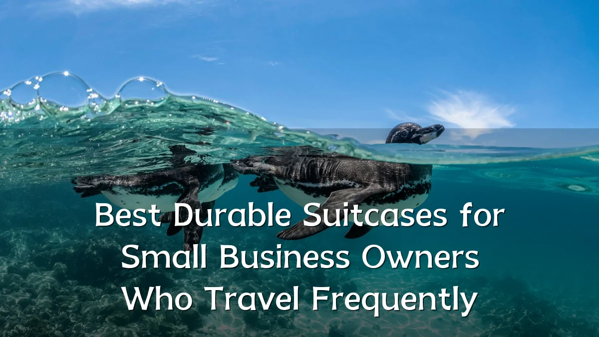 Best Durable Suitcases for Small Business Owners Who Travel Frequently