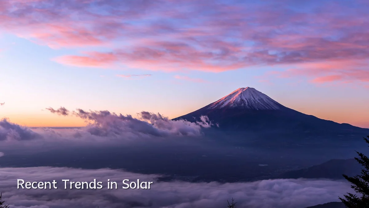 Recent Trends in Solar