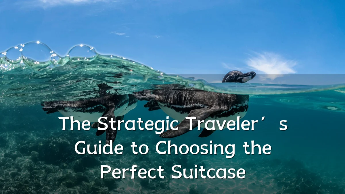 The Strategic Traveler’s Guide to Choosing the Perfect Suitcase