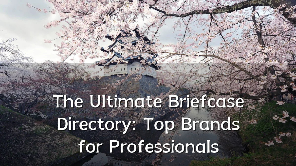 The Ultimate Briefcase Directory: Top Brands for Professionals