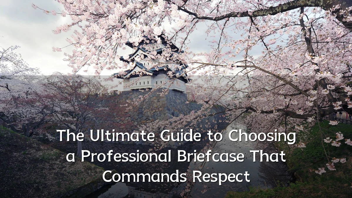 The Ultimate Guide to Choosing a Professional Briefcase That Commands Respect