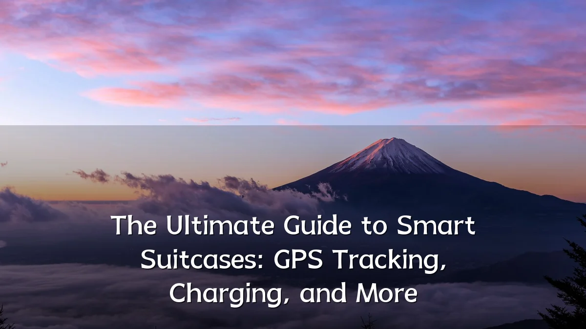 The Ultimate Guide to Smart Suitcases: GPS Tracking, Charging, and More