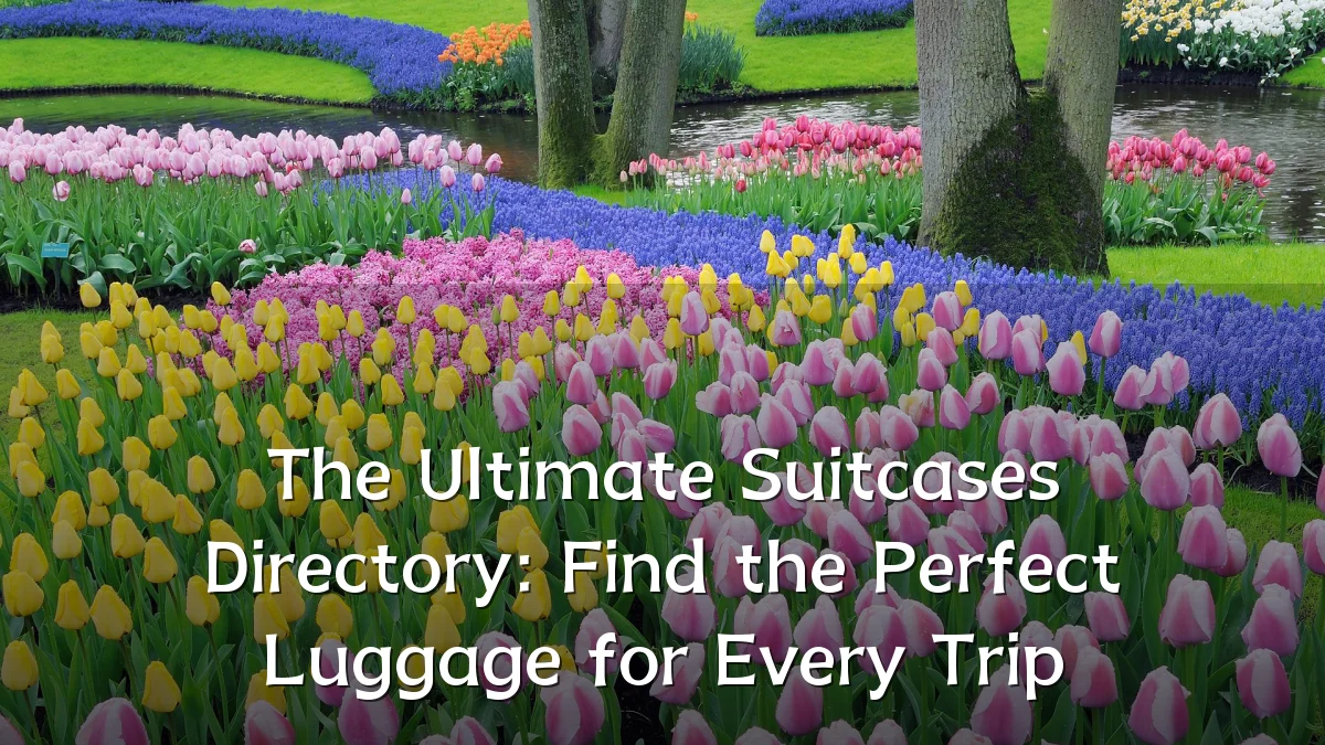 The Ultimate Suitcases Directory: Find the Perfect Luggage for Every Trip