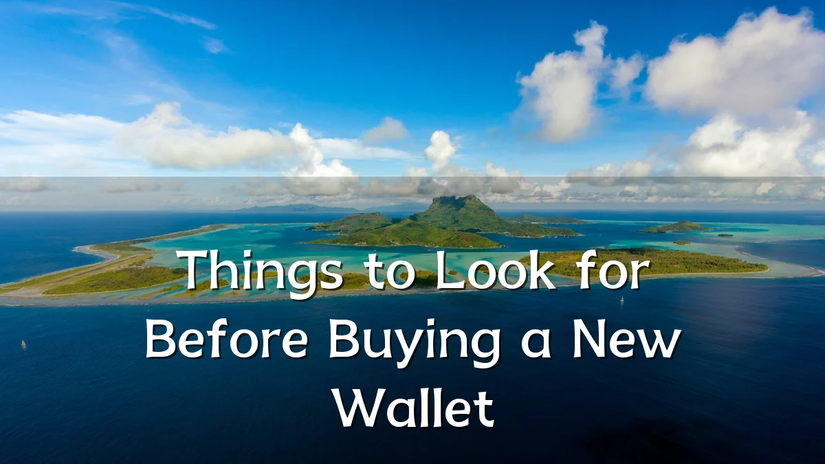 Things to Look for Before Buying a New Wallet